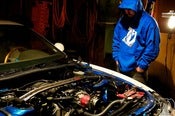 Image of 2012 HOODIE - BLUE