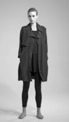 Image of SS2012: Washed silk trench coat