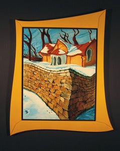 Image of Zidovsky Hrbitov Original Painting