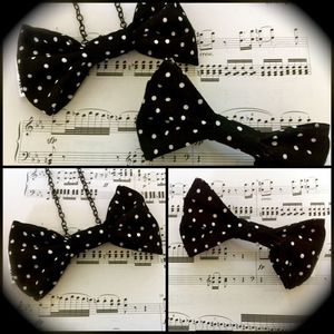 Image of Dottie-ness Bow (also available as an easy clip-on bow tie)