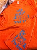 Image of Be Nice Look Twice T-Shirt - Mens Orange