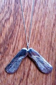 Image of Mapleseed Necklace 3D