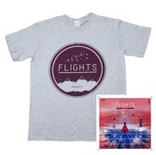 Image of Mountain Tee + CD Bundle