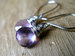 Image of Amethyst Earrings in Sterling Silver