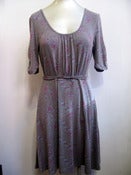 Image of firework printed jersey dress