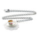 Image of "Demi Tasse", pendente in porcellana ed argento 925 - LIMITED EDITION