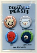 Image of The Debatable Beasts Pin Pack