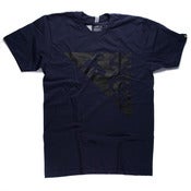 Image of Graphic Surgery Navy - Black