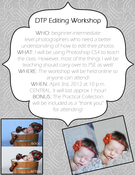 Image of DTP Beginner Editing Workshop