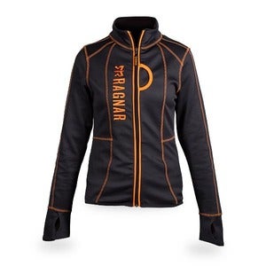 Image of Women's Ragnar Fitted Performance Jacket- Orange