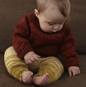 Image of Snowy Day Leggings in Striped