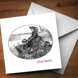 Image of Hot Date Greetings Card