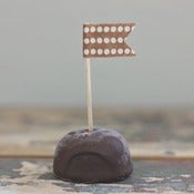 Image of Fabric Cupcake Toppers