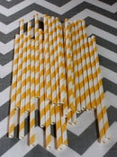 Image of Yellow Sugar Diva Straws