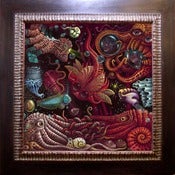 Image of "CRUSTACEAPODS"  ~ Version #1 ~ Mounted & Framed Limited Edition