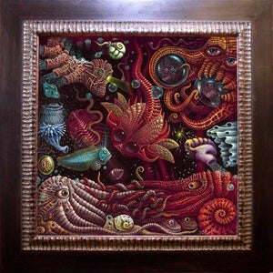 Image of "CRUSTACEAPODS"  ~ Version #1 ~ Mounted & Framed Limited Edition
