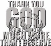 Image of ARMOR OF TRUTH  "Thank You God "