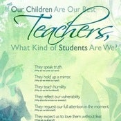 Image of Original Posters: CHILDREN ARE OUR BEST TEACHERS