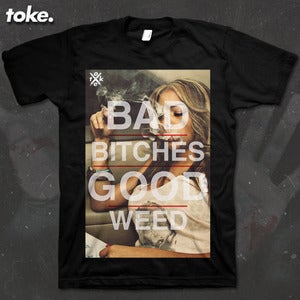 Image of Toke - MORE Bad Bitches tee