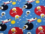 Image of Sky blue astronauts jersey (by half metre)