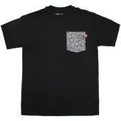 Image of Elephant Print Pocket Tee