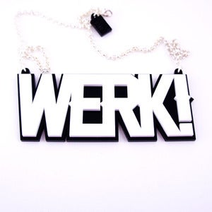 Image of Werk! Necklace