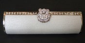 Image of White barrell clutch