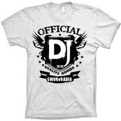 Image of THE OFFICIAL SWURV RADIO DJ (White)