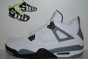 Image of Air Jordan IV "White Cement" 2012 Retro
