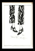 Image of Unframed Lacey legs