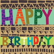 Image of Birthday Triangles Gift Card