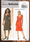 Image of Patterns: 3 wrap front jersey dresses