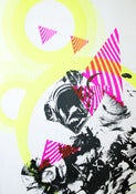 Image of Astronaut 5 silkscreen poster