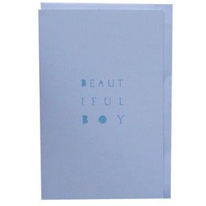 Image of card - beautiful boy