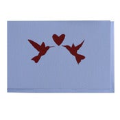 Image of card - love birds