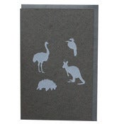 Image of card - australian animals
