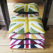 Image of Melanie Porter: Knitted cushion - Percy