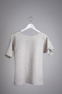 Image of Pellava t-paita - Linen shirt
