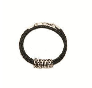 Image of Jean Bracelet -Black & Silver