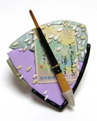 Image of Japanese Brush Painting Brooch