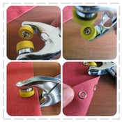 Image of Adding snap fasteners are easy with these pliers
