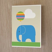 Image of Elephant + Balloon
