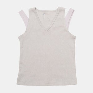 Image of V-Neck Tank - Grey