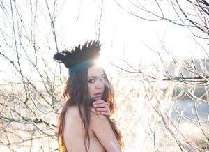 Image of Woodland Spirit Feathered Headpiece