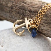 Image of Nautical Anchor Necklace