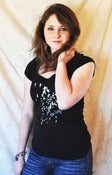 Image of Women's Black Tee w/ Logo 