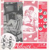 Image of Bobby Joe Ebola/Your Mother "Advice For Young Lovers" Split Vinyl 7"
