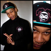 Image of CRY4DWI - BLACK/AQUA [POLO & SNAPBACK SET]