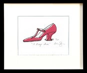 Image of Unframed T strap shoe