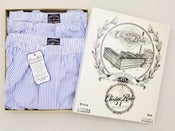 Image of Blue Stripe Seersucker Boxers (2 Pack)